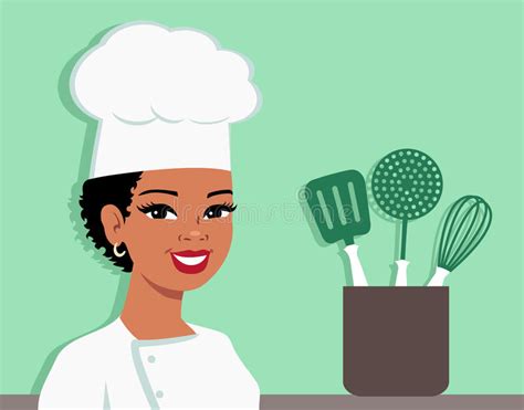 black female chef ooking clipart 10 free Cliparts | Download images on ...