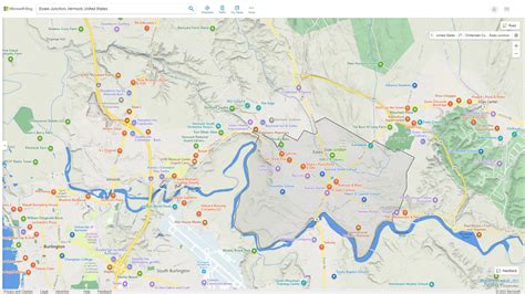 Essex Junction, Vermont Map