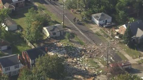 Emergency crews respond to house explosion on Detroit's west side