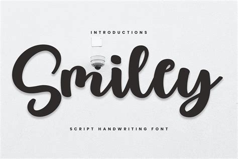 Smiley Font by YanStudio · Creative Fabrica