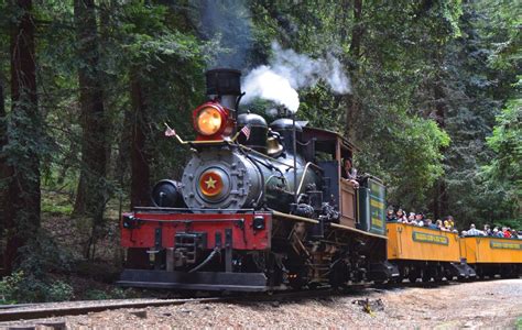 Redwood Forest Steam Train - Roaring Camp Railroads