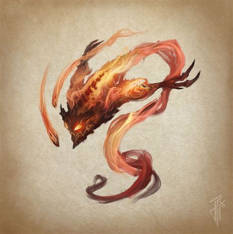 Fire elemental, Julien Carrasco - Jeex on ArtStation at https://www.artstation.com/artwork/Kzb4o ...