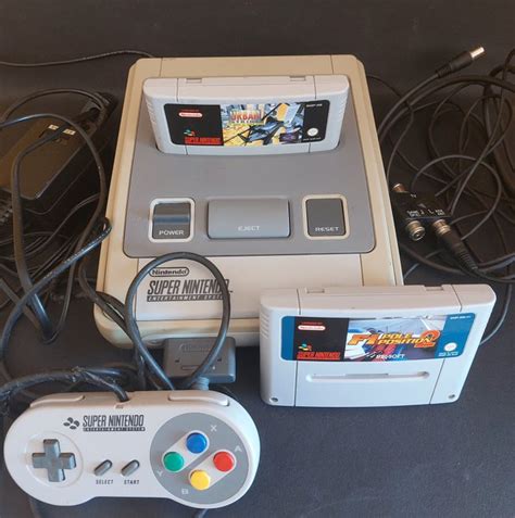 1 Nintendo super nintendo - Console with games (2) - Catawiki