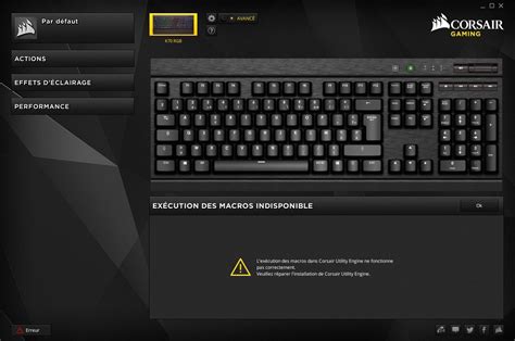 Keyboard K70 RGB Macros not working : Corsair