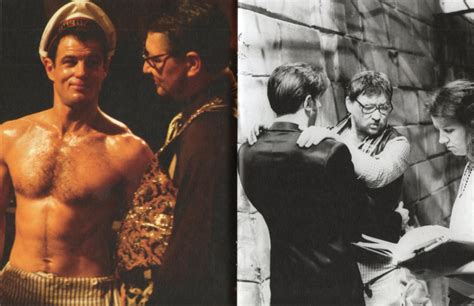 Brad Davis on the set of Querelle Brad Davis, Queer Cinema, Midnight ...