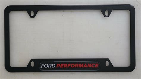 Ford Performance License Plate Frame