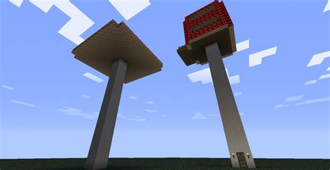 Giant Red Mushroom Minecraft Map