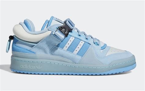 Bad Bunny x adidas Forum Buckle Low ‘’Blue Tint’’ - GY4900 | Sneaker Style