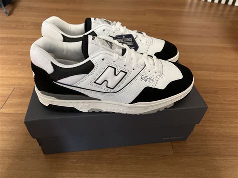 New Balance 550 White Black Rain Cloud | AfterMarket