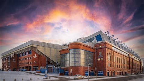 Rangers Ibrox Stadium Panorama Editorial Photo - Image of glasgow ...