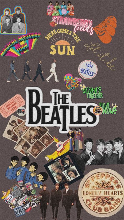 The Beatles wallpaper in 2021 | Beatles wallpaper, The beatles, Beatles art