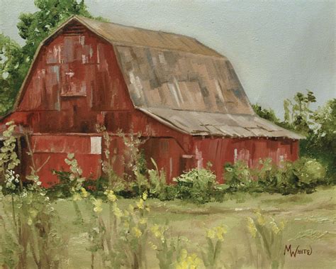 red barn paintings - Google Search | Red barn painting, Barn painting ...