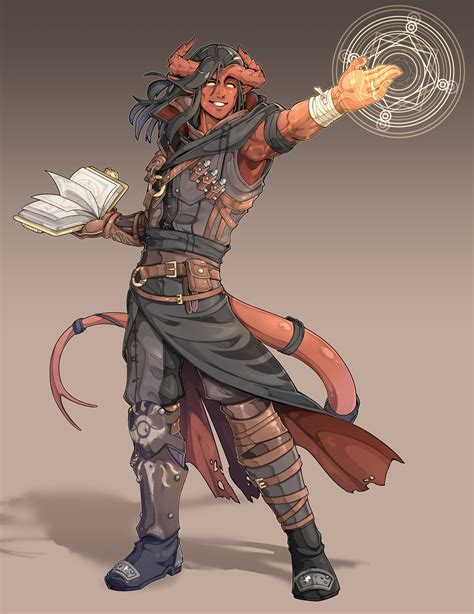 [OC] Tiefling Divine Soul Sorceror/Celestial Warlock, Valiance : DnD | Fantasy character design ...