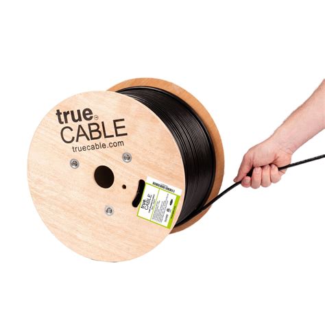 Outdoor Cat6 Shielded Cable | trueCABLE (Free Shipping)