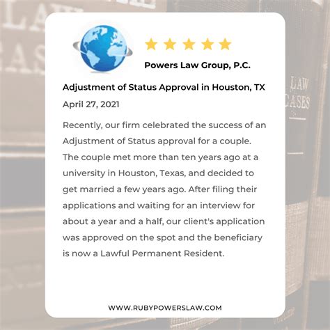 April Client Success Stories! – Powers Law Group, P.C.