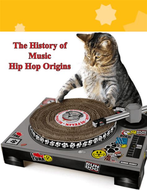 The History of Music Hip Hop Origins