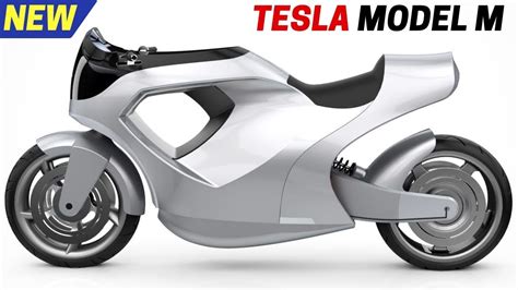 NEW Tesla Electric Motorcycle Tesla Model M Appeared in USA - YouTube