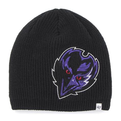 Baltimore Ravens Sparkle Beanie Black 47 Brand Womens Hat | Knit beanie ...