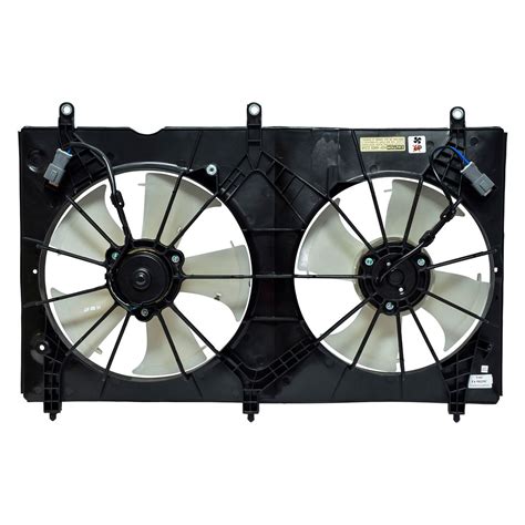 UAC® - Honda Accord 2.4L 2003 Dual Radiator and Condenser Fan Assembly