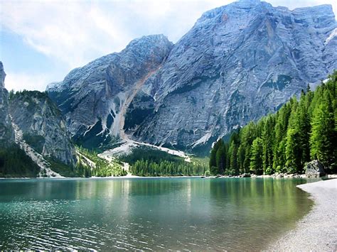 Lago Di Braies Italy Wallpapers - Wallpaper Cave