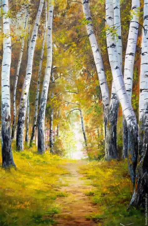 Famous Paintings of Birch Trees - Back Gardener