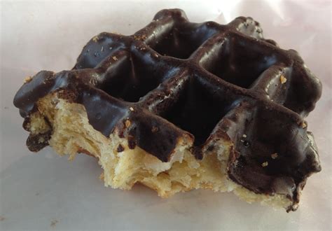 Eating & ...: Chocolate Covered Belgian Waffle