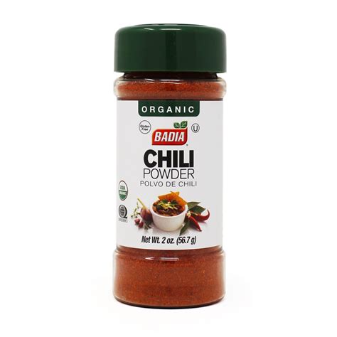 Organic Chili Powder - Badia Spices