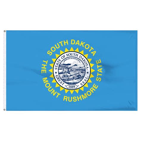 South Dakota flag 2 x 3 nylon - Walmart.com