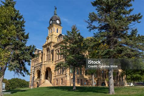 Blue Earth County Courthouse Architecture Stock Photo - Download Image ...