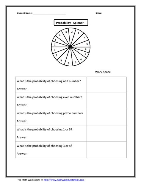 8Th Grade Math Probability Worksheets Printable Worksheet — db-excel.com