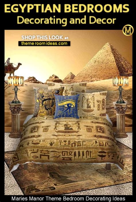 Decorating theme bedrooms - Maries Manor: Egyptian bedroom ideas - Egyptian decor - egyptian ...