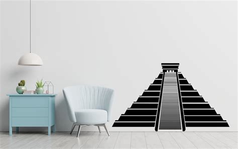 Pyramid Wall Art Decal Egyptian Wall Art Stickers Ancient - Etsy