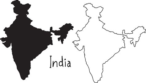 India Map, Map Vector, Vector Photo, Outline, Human Silhouette, Infographic, Clip Art, Animation ...