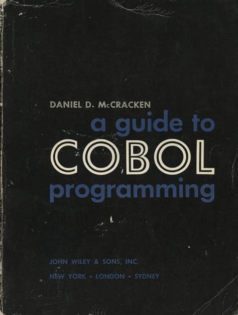 A Guide to COBOL Programming - Book - Computing History