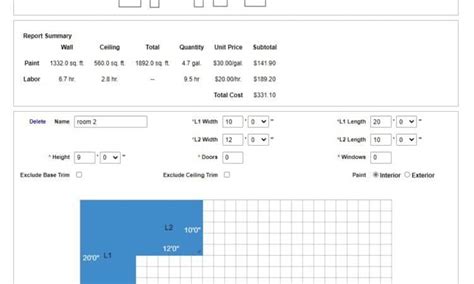 Paint Calculator - Measure Square Corp