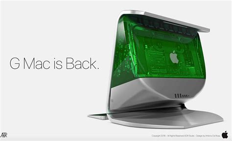 Apple iMac G3 Reimagined for 2018 by Designer Antonio de Rosa - Concept Phones