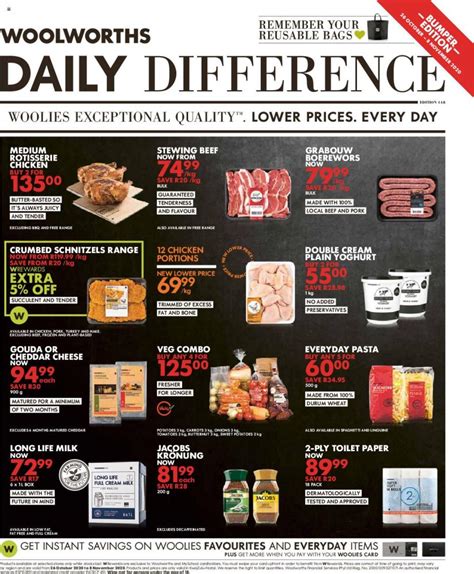 Woolworths Specials 26 October | Woolworths Catalogue | Woolies Sale