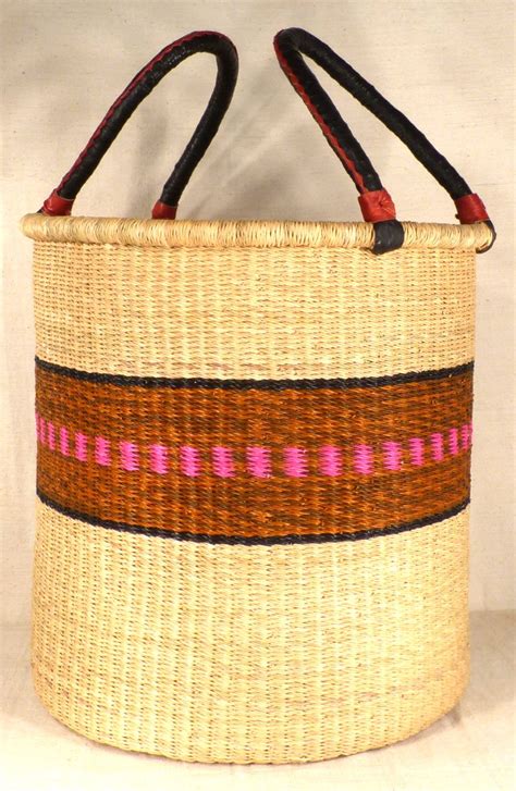 Special Use & Decorative Baskets Laundry Basket Medium | The African Fabric Shop