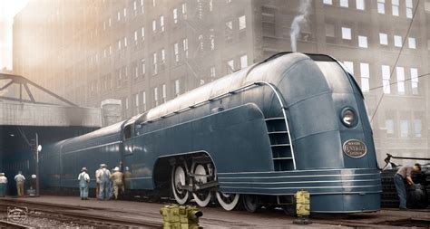 Streamliner Mercury. Nueva York, 1936 - 1959. Diseño Art Deco