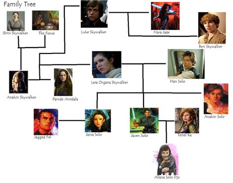 The Skywalker/Solo Family Tree by noodlesforever on DeviantArt