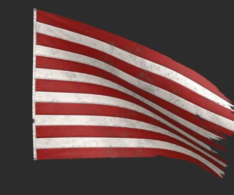 ArtStation - The Sons of Liberty Flag | Game Assets