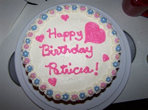 SweetPea's Delights: Happy Birthday Patricia!