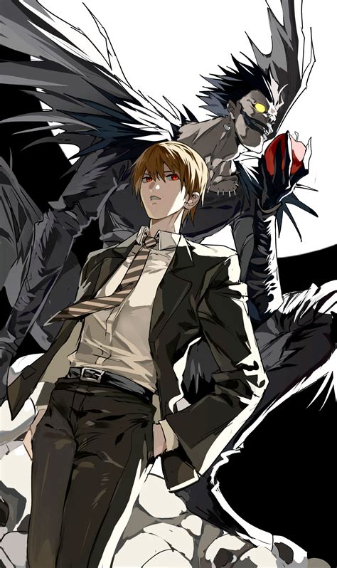 Light Yagami And Ryuk Wallpaper