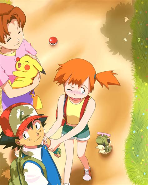 the tomboyish mermaid: Photo | Pokemon ash and misty, Pokemon rayquaza ...