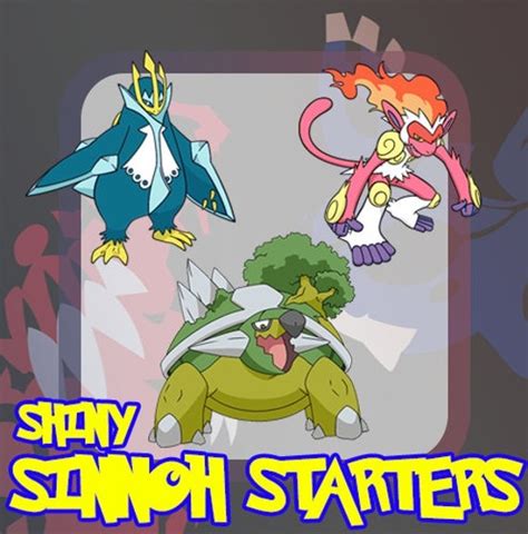 SHINY Sinnoh Starters Pokemon XY/ORAS Read by SupaaDesignz