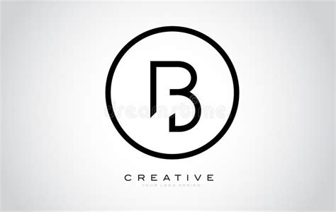 B Letter Monogram Logo Design. Modern B Icon with Creative Beautiful ...