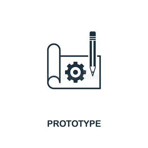 Prototype Icon. Premium Style Design from Startup Icon Collection. UI ...