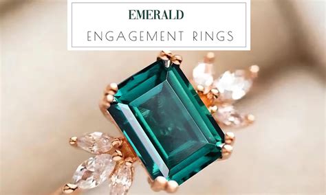 24 Affordable Emerald Engagement Rings 2024