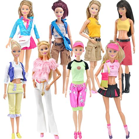 Aliexpress.com : Buy Barbie Doll Accessories Casual Clothing Gift Bag ...