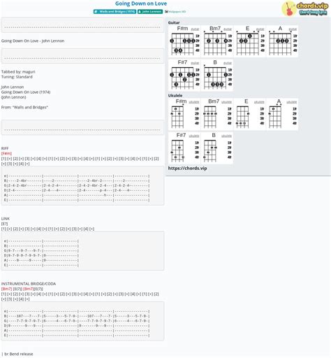 Chord: Going Down on Love - tab, song lyric, sheet, guitar, ukulele ...